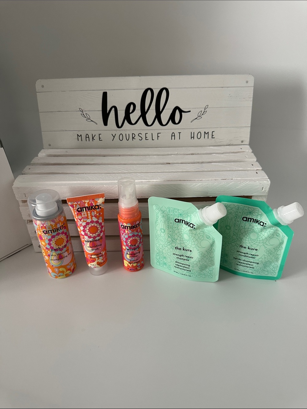 Amika 5 piece hair care bundle